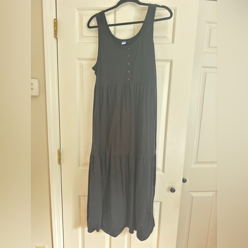 Old Navy Black Maxi